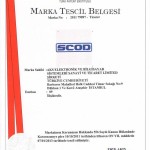 SCOD Marka Tescil Belgesi